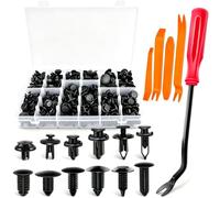 240pcs Clips Fixation Voiture pour Opel Corsa E 2014-2019 | Nylon haute resistance, assortiment 12 tailles, outils demontage inclus, boite rangement pratique, fixation solide