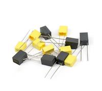 240Pcs Correction Capacitor Assorted Kit 24 Values x 10Pcs 63V-100V 102J-105J Polypropylene Film Capacitors NWPNLXEA