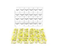 240Pcs Correction Capacitor Assorted Kit 24Values x 10Pcs 100V 102J-105J Polypropylene Film Capacitors Set NWPNLXEA