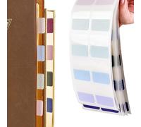 240PCS Marque Page Adhésif Autocollantes Onglets d'Index Étiquettes d'Index Marqueurs Adhésifs Multicolore Fournitures Papeterie Scolaires Bureau