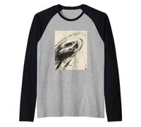 240z S30 Old School Style Japonais Voiture Classique Art Chinois Manche Raglan