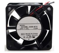 2410ML-05W-B70/B79 6025 6CM 24V 0.25A Ventilateur de refroidissement à deux fils(3 Lines)