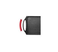 24134-placha-grill aluminium fundido34x 26eco-piedra, couleur noir, 45x 27x 6cm