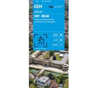 IGN - Carte 2415OT Évry Melun Forêt de Sénart, Notre-Dame