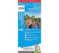 IGN 2417OTR Forêt de Fontainebleau — Forêt des Trois Pignons — Résistante