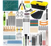 242 Pièces Outils de Modélisme Gundam Kit, Ensemble d'outils de Fabrication de Modèles, Hobby Building Craft Set, Outils de Modélisme Basic pour la Construction, Réparation et la Fixation de Modèles