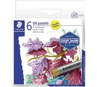[2420M C6-C] STAEDTLER Pastel à l'huile métallisé, étui carton de 6