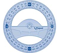 [242360 3-3] Maped Lot de 3 Rapporteurs Geometric 360 degrés 12 cm