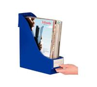 [24250135] LEITZ porte-revues extra large,format A4,en polystyrène,bleu