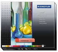 [2430 C24] STAEDTLER craies pastel soft carat, Étui carton de 24