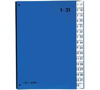 [24329-02] PAGNA Trieur Pult Color, format A4, 1-31, 31 compartiments bleu