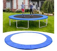 Ø 244cm Coussin De Protection Remplacement pour Trampoline, Tapis De Protection pour Trampoline Coussin De Sécurité Rond Housse De Protection des Bords Indéchirable Couverture Rembourrage