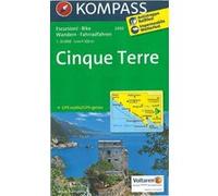 KOMPASS – Carte de randonnée 2450 Cinque Terre – Échelle 1:35.000