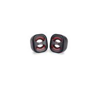 [245331] Equip Mini USB Haut-parleurs pour PC noir rouge
