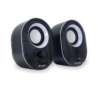 [245333] Equip Mini Haut-parleur Stereo 2.0 pour Notebook / PC Noir Blanc