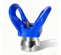 246215 RAC X Protège-pointe étanche à la main, filetage de 2,2 cm, ajustement universel pour équipement de pulvérisation Graco