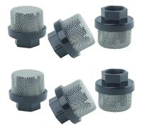246385 Lot de 6 filtres d'entrée de tuyau d'aspiration en maille pour pompes à peinture Graco Ultra 390 395 495 Airless Wagner Spraytech Titan