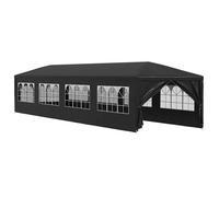 (24795)Auvent/abri CHIC,Tente de réception 3x12 m anthracite FR