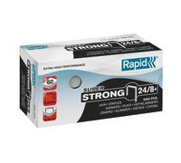 [24860100] Rapid Agrafes Super Strong 24/8+ galvanisé en boite de 5000