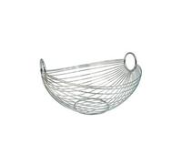 24895 CORBEILLE FRUITS OVALE 25,5 X 16 CM (CHROM)