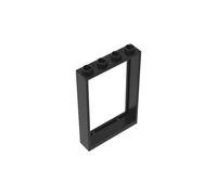 2493 Porte 1x4x5 Cadre de Fenêtre 10 Pièces GDS-1575 Compatible avec Lego Briques de Construction Couleur:Nero 26