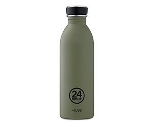 24BOTTLES Bouteille d'eau super légère | Bouteille réutilisable en acier inoxydable sans BPA | Urban Bottle | Design original italien (Sage, 500 ml)