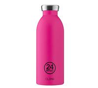 24BOTTLES Clima Bottle - Gourde Isotherme 500ml Inox 100% Hermétique, Bouteille Isotherme (12h Hot/24h Cold) Idéal comme Gourde Sport, Voyage et Bureau, Bouteilles Water Bottle Ecologique Passion Pink