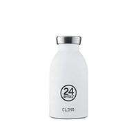 24Bottles Clima Bouteille Isotherme Blanc Glace 330 ML