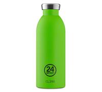 24Bottles Gourde isotherme Clima 500 ml inox 12h chaud/24h froid 100% hermétique vert