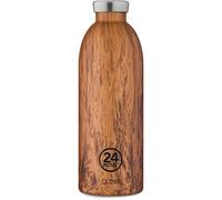 24Bottles Gourde isotherme Clima 850 ml acier inoxydable brun