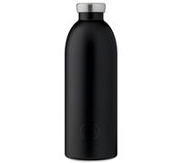 24 Bottles - Clima Bottle 0,85 L - Stone Finish - Tuxedo Black (24B452) 500 ml