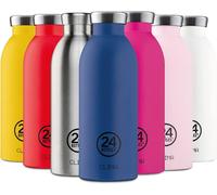 24Bottles Gourde en acier inoxydable Tuxedo Black 0,85 l, anti-fuite, pour boissons chaudes et froides