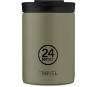 24Bottles Gourdes olive / noir, Taille XS-XL