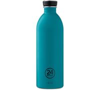 24Bottles Gourdes turquoise / noir, Taille XS-XL