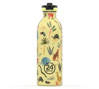 24Bottles Gourdes 'Urban Bottle 500 ml' moutarde / vert / rouge / noir, Taille S-XXL