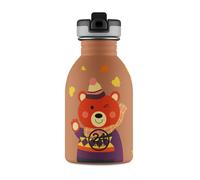 24BOTTLES Kids Bottle - Gourde Enfant Maternelle Primaire avec Paille 250 ml 100% Hermétique, Gourde Inox Enfant 18/8 BPA Free, Gourde Fille Garçon Sport Loisir, Bouteille Sûre Légère, [Non Isotherme]