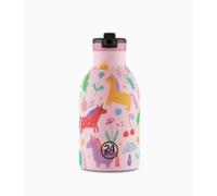 24BOTTLES Kids Gourde Enfant Isotherme avec Paille 330ml Magic Friends
