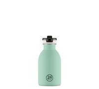 24Bottles Kids - Gourde pour enfants avec paille, école primaire et maternelle 250 ml, bouteille bébé 100 % hermétique en acier inoxydable, sans BPA, ultra légère, écologique, design italien [non