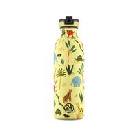 24Bottles Gourde enfant Jungle Friends 500 ml acier inoxydable hermétique sans BPA paille