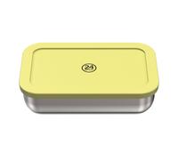 24Bottles Récipient de stockage jaune clair / argent, Taille One Size