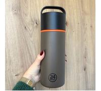 24Bottles Spin Bottle Mocha 730 ml - Gourde isotherme (chaud 9 h / froid 15 h)