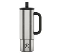 24Bottles Straw Gobelet 800 ml couleur argent