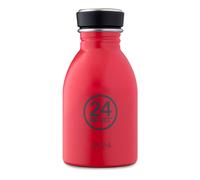24Bottles Urban Bottle, Hot Red, 250 ML, Stainless Steel Reusable Bottle 250 ml