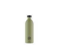 24Bottles Urban - Gourde 1 l - Couvercle 100 % scellé - Respectueux de l'environnement - En acier inoxydable - Ultra légère - Non thermique - Stone Sag