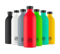 24BOTTLES Urban Bottle-Gourde Inox 1000 ml 100% Hermétique, Bouteille Acier Inoxydable, Gourde Sport sans BPA Design Italien, Bouteilles Water Bottle Ecologique[non Isotherme Ultralégère] Hot Red