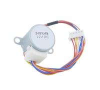 24BYJ48 DC Stepper electronic starter 12V 4 Phase Stepper electronic starter Stepper Reduction Gear electronic starter for Air Conditioning Vent Step Stepping electronic starter RUAJOGYNVM