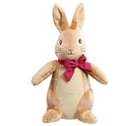 Rainbow Designs Grand lapin flottant officiel Peter Rabbit de 24 cm - Cadeau de naissance - Grande peluche - Beatrix Potter - Peluche en peluche