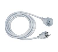 24DV-Rallonge électrique 16 A coloris blanc - 5 m
