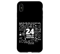 24e Anniversaire 24 Ans drôle Chimie Nerd Humour G oque pour iPhone XS Max