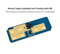 24G HLK-LD2450 MM vague corps humain suivi de mouvement trajetie Radar capteur Module LD2450 Distance de détection 8M maison intelligente 1pcs